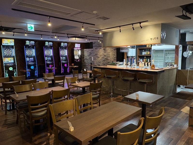 “Darts Cafe TiTO 天神” 2025年11月13日(木)福岡市天神にオープン！
